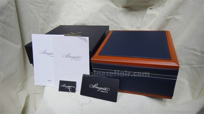 Replica Luxury Breguet Watch Box / Blue & Orange Boxes on Sale